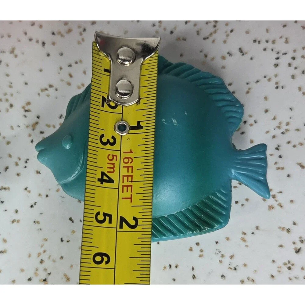 Vtg Blow Mold Tropical Fish Replacement COVERS ONLY String Lights Patio Camping